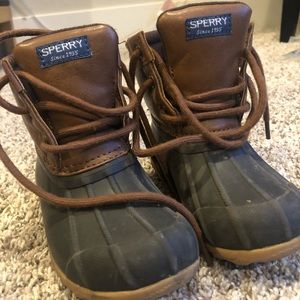 Kids Sperry Boots, size 7 (toddler)